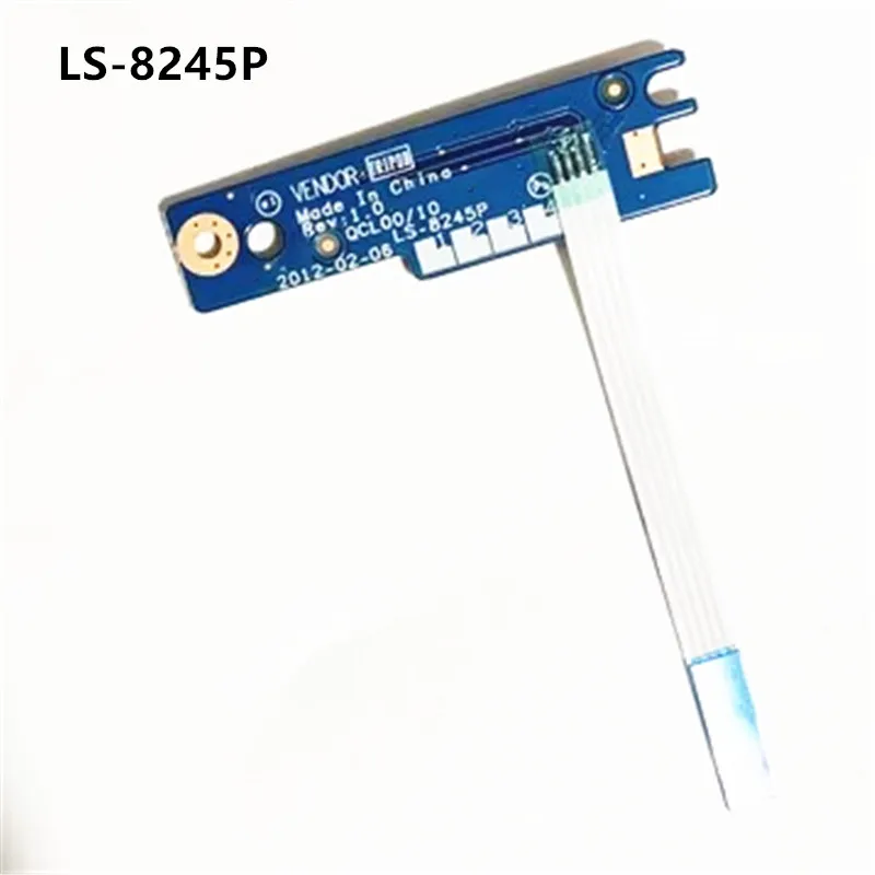 NEW Laptop Power Switch Button Board Cable For DELL 5520 5525 7520 3560 LS-8245P