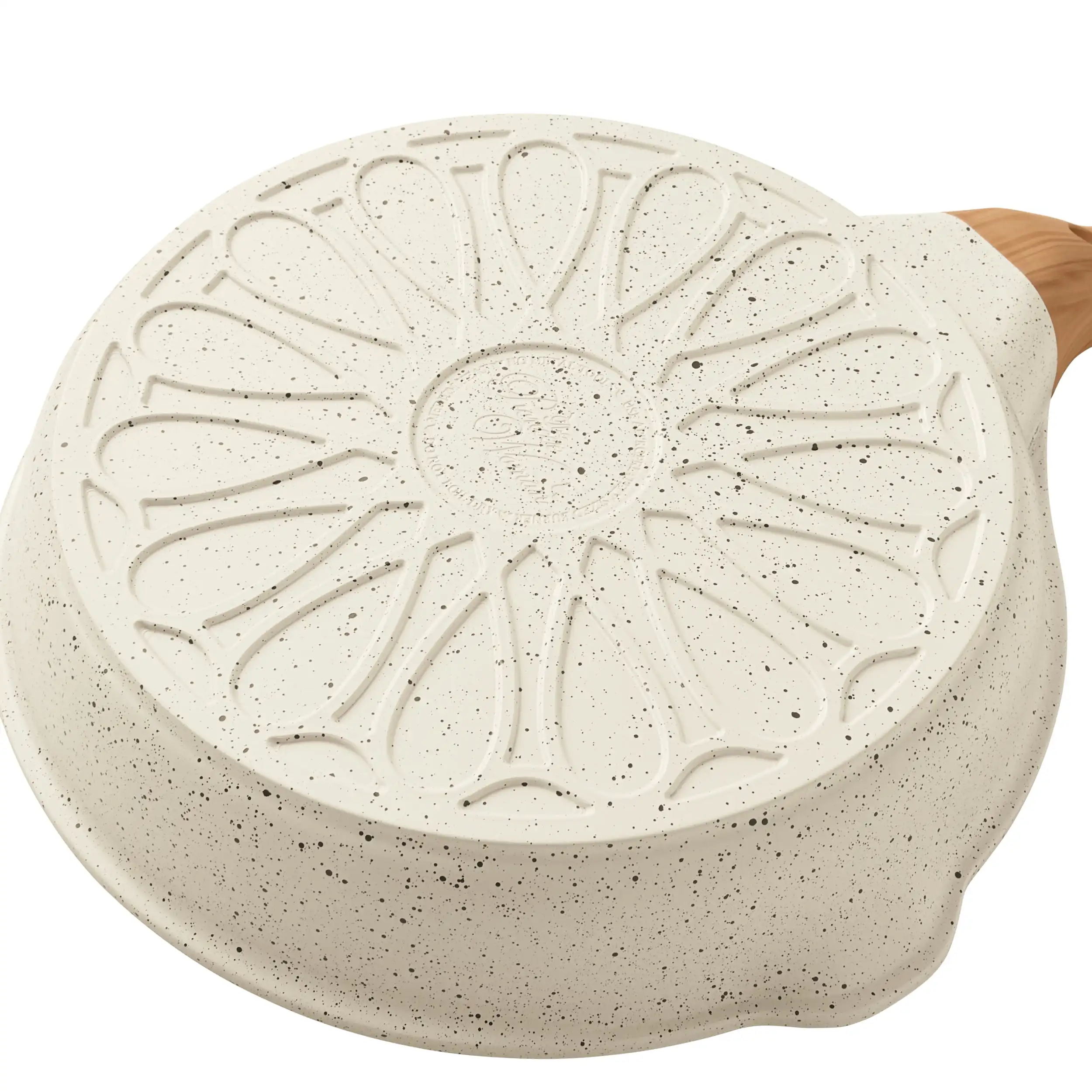 Sartén de aluminio fundido de 10", lino moteado, ollas y sartenes, utensilios de cocina, sartenes, olla de cocina antiadherente