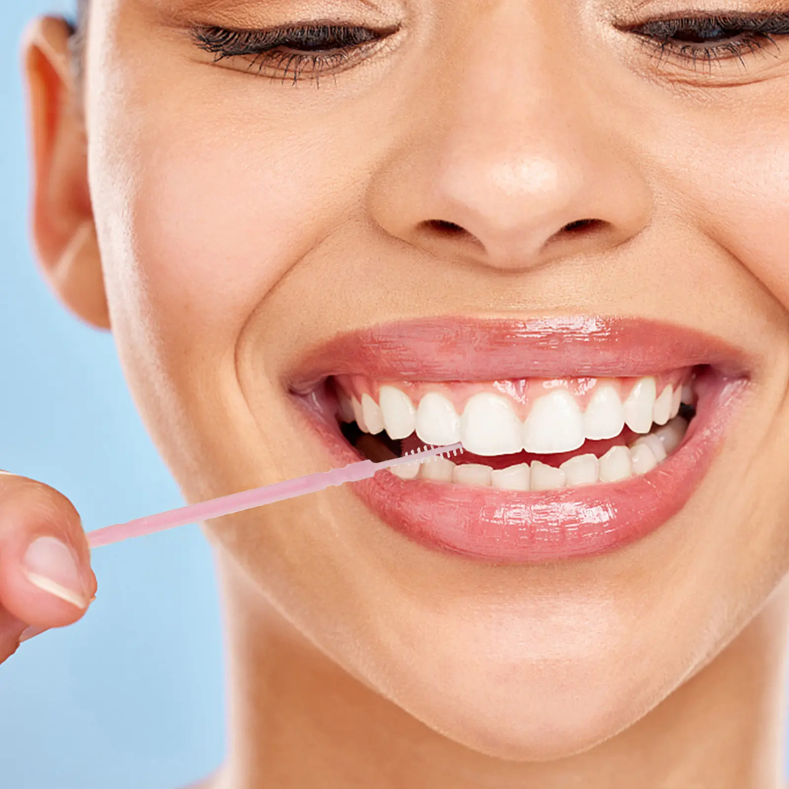 

6 Boxes Interdental Cleaners Double-Ended Toothpick Brush Plastic Toothpicks for Cleaning Between Teeth Food Grade Soft