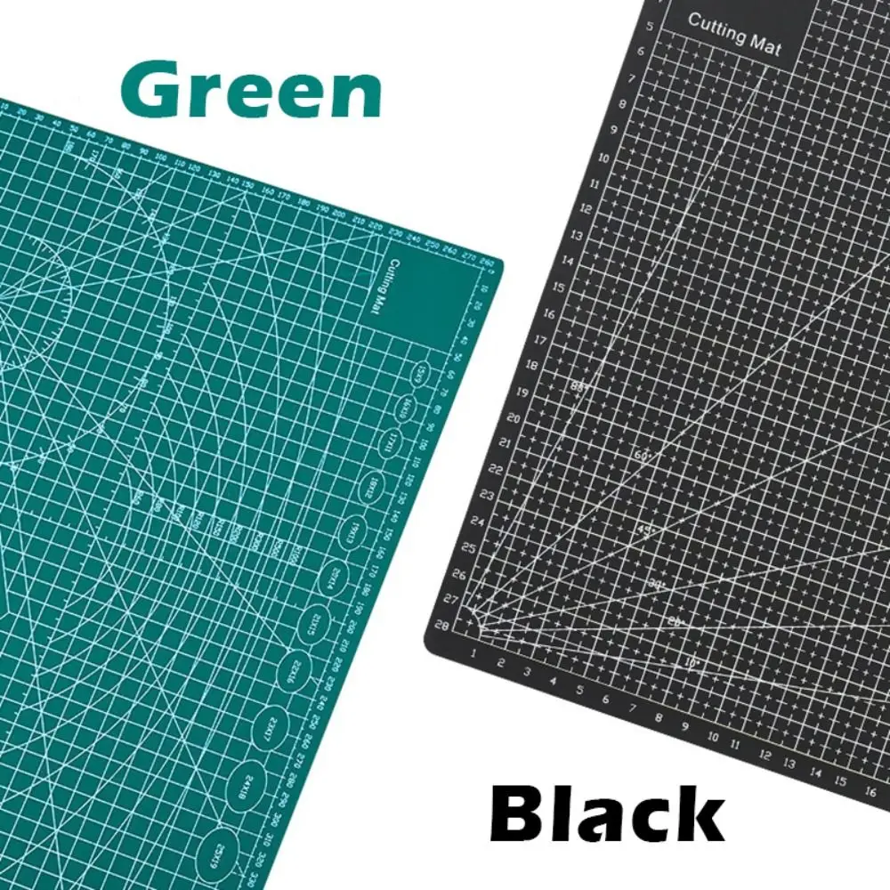 Portable PVC Cutting Pad Foldable A3-A4/A4-A5 Size Switching Carving Board Waterproof Workbench Pad DIY Crafts