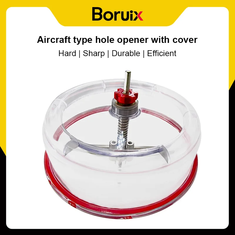 

Aircraft Type Protective Device with Cover Twin Blade Hole Saw 40‑200mm 40‑300mm Tapper for Installation of Woodworking Boards