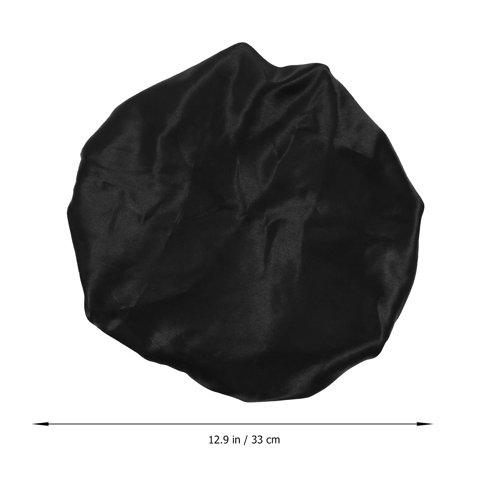 

Shower Cap Caps Real Satin Lined Reusable for Women Adjustable Dual Purpose Night Hair Miss Waterproof