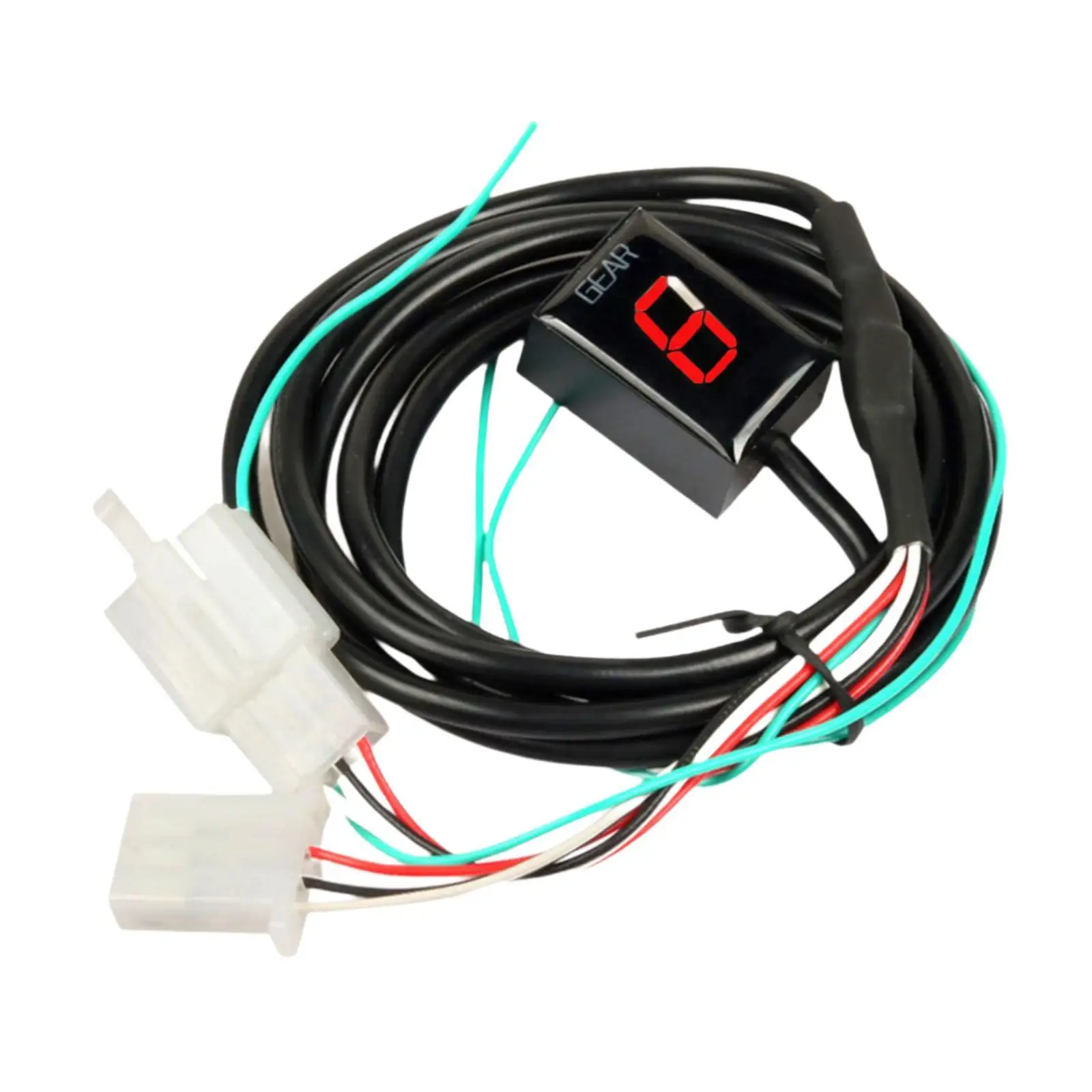 

Motorcycle Gear Indicator Multiuse Instrument Gauge Parts Shifts Lever Sensor Waterproof for ATV Utvs Motorbike Component