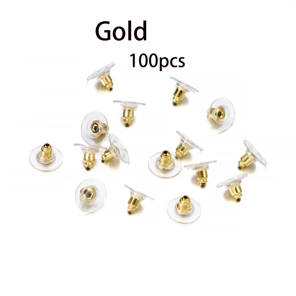 100/300 Stks/partij Hypoallergene Oorbelhaak Kit Mixkleur Oordraden Vishaken Open Springringen Oordopjes Voor Diy Sieraden Maken