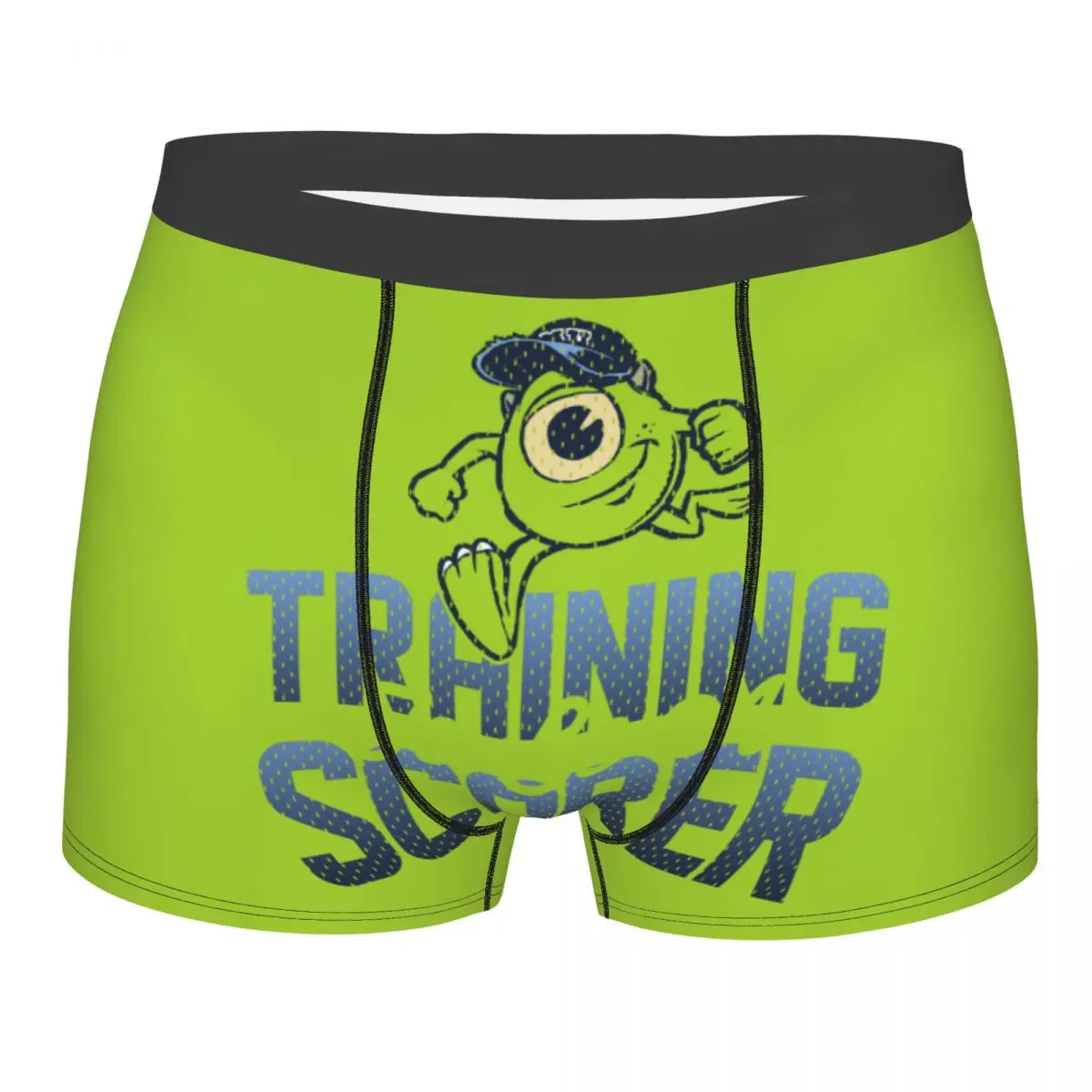 Custom Monsters University Mike Wazowski Underwear Men Printed Scarer Student Boxer Shorts Panties Briefs Soft Underpants