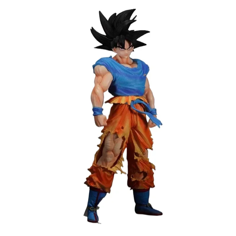 Dragon Ball Figures Anime Peripheral Sun Wukong Ultimate Intent PVC ROS Nero Son Goku Super Black Hair Model Festival Gifts