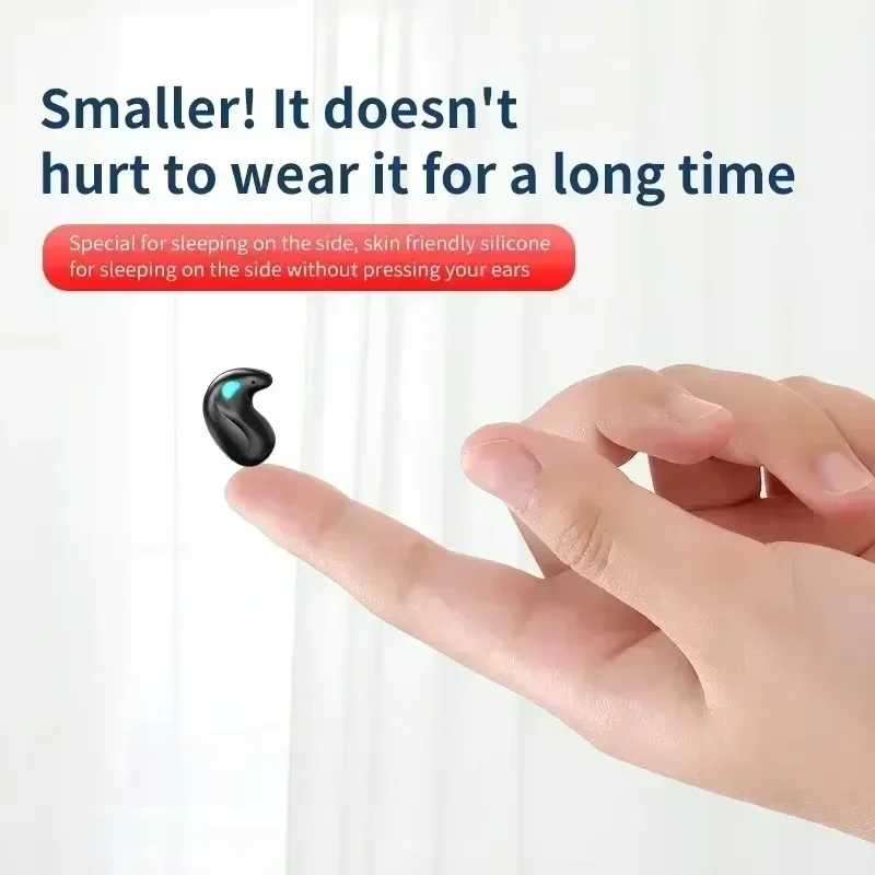 X55 Earphones Wireless Earphones Headphones Noise Reduction Sport Game Sleep Bluetooth 5.0 Earbuds HIFI Stereo Music Headset image 6