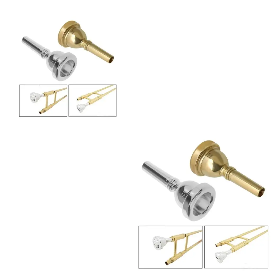 Q39E Professonal Small Shank Mouthpiece 12C Altos Trombone Mouthpiece Enduring