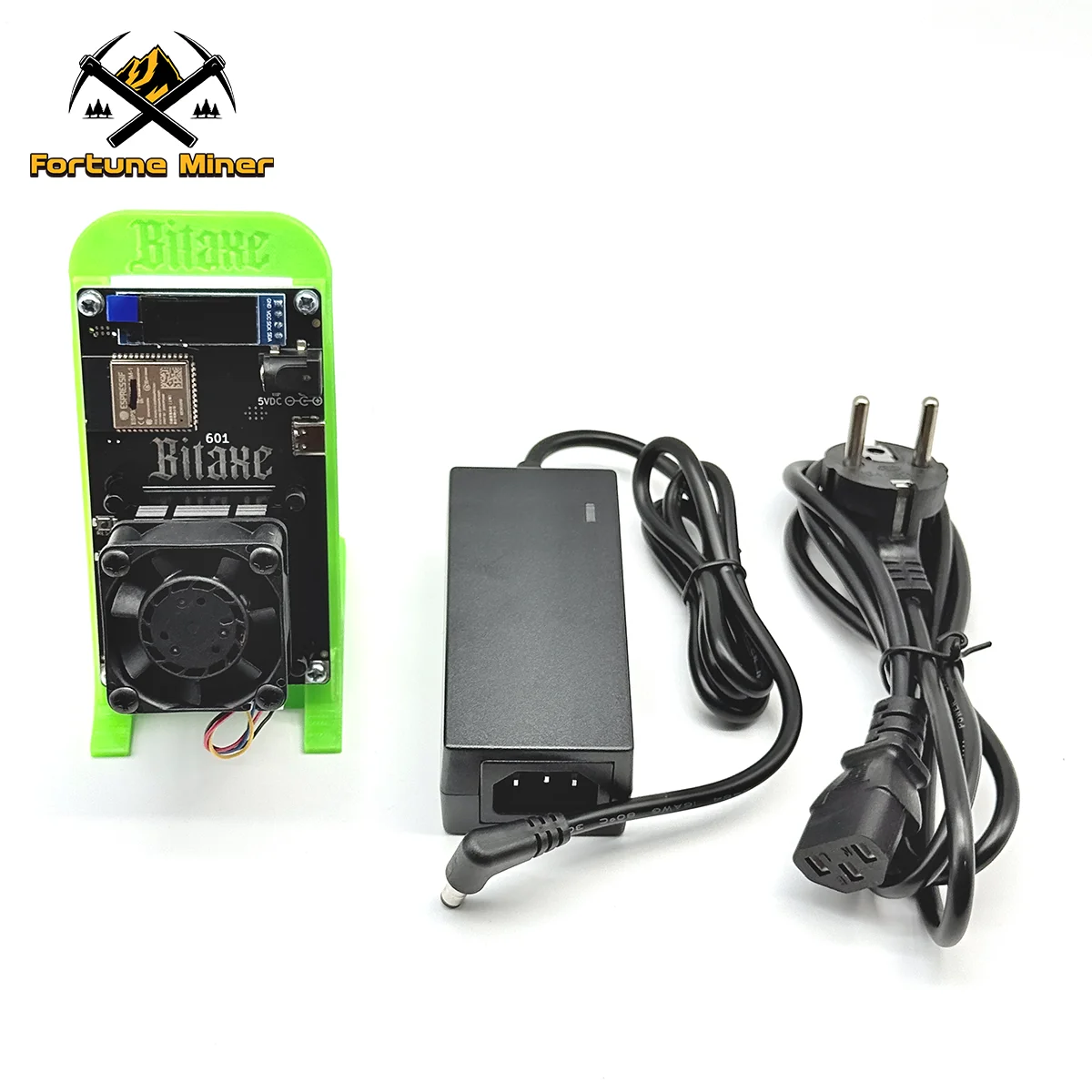 

Bitaxe Gamma 601 Lucky Miner 1.2TH/s 18W Asic Chip Solo Miner Bitcoin Miner Mining Machine With UK US AU BR EU Plug Power Green