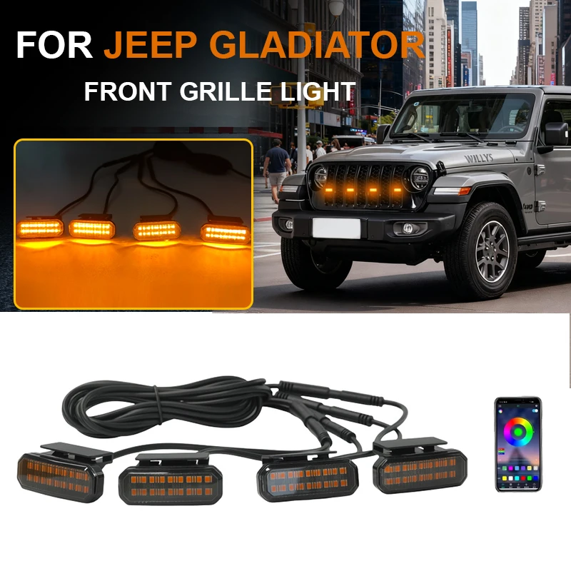 18LED الجبهة مصبغة ضوء ل جيب المصارع سيارة النهار تشغيل ضوء عجلة الحاجب مصباح ل بيك اب الطرق الوعرة 12 فولت