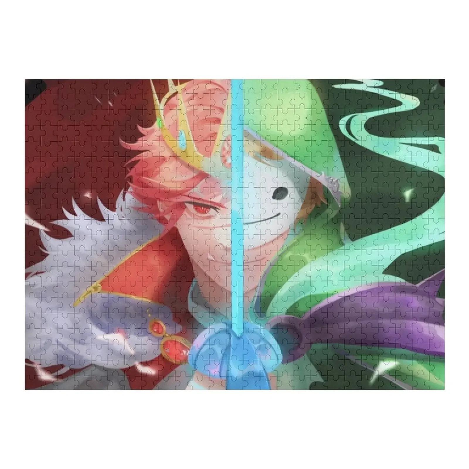 

Technoblade vs Dream Duel Jigsaw Puzzle Photo Custom Christmas Toys Puzzle