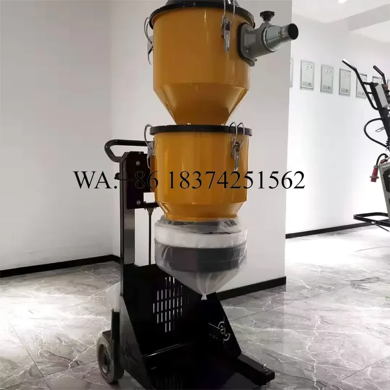 Wmwmnu Heavy Industrial Vacuum Cleaner Cyclone Pre-separator for Concrete Crusher Dust Collector