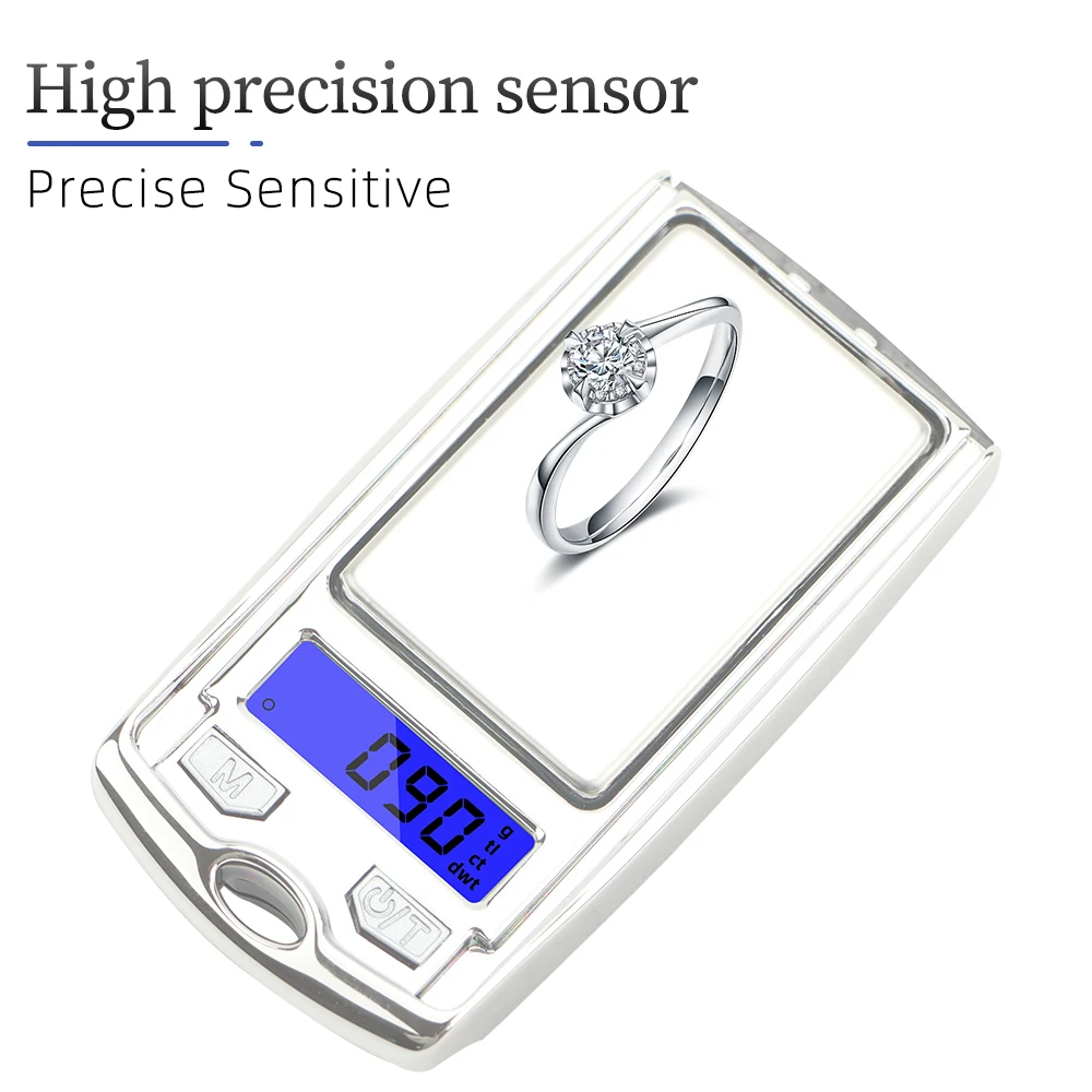 200g/100g 0.01g Car Key Shape Pocket Scales Mini Precision Digital Electronic Jewelry Gram Scale with LCD Display