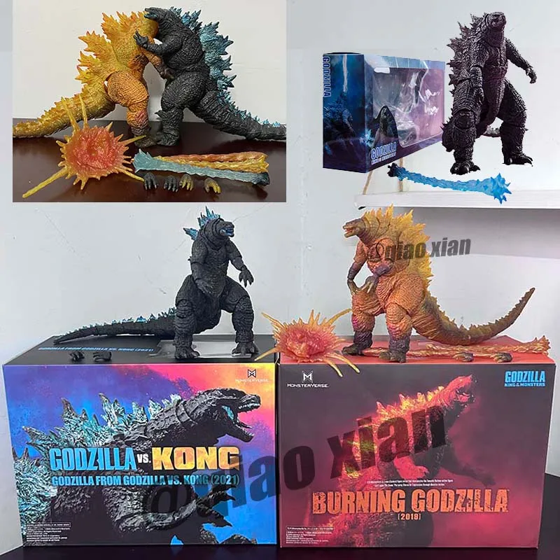 Bandai 2019 Movie Godzilla King of Monsters SHM Gojira Figurine Action Figure Kaiju Monsterverse Dinosaur Model Collectible Toys