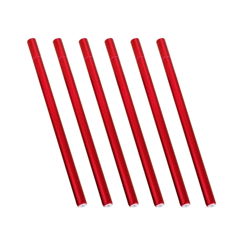 6x Metallochrome GEL ปากกา 0.5 มม.ปากกา Neutral หมึกสีดำปากกาลายเซ็นเครื่องเขียนปากกาอุปกรณ์สำนักงานโรงเรียนสำหรับเขียน Y9RF