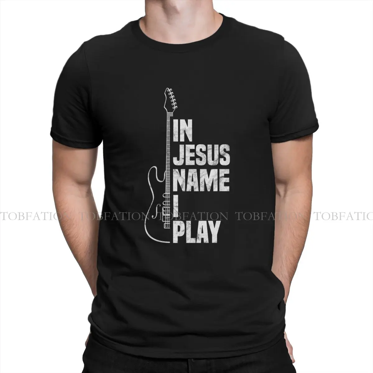 T-Shirt Décontracté en 100% Coton pour Adulte, avec le Nom de Jésus Je Joue au JEChristian JEPlaye, Offre Spéciale