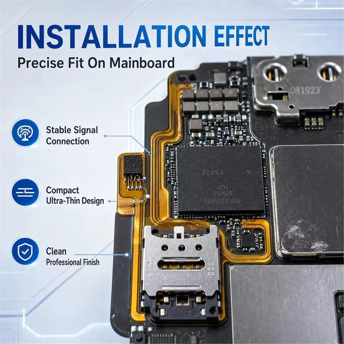 Esim to Sim Dual Card Flex Ca‮Lb‬E for US Version 17 Pro Max Built-in Integration Solution for Super Snow IC