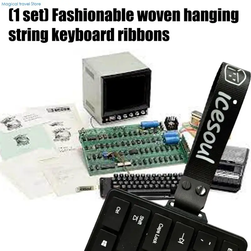N2UB Travel Friendly Keyboards Strap Support AntiDrop Feature Simple Setups For Computer Peripherals For Any Scenario