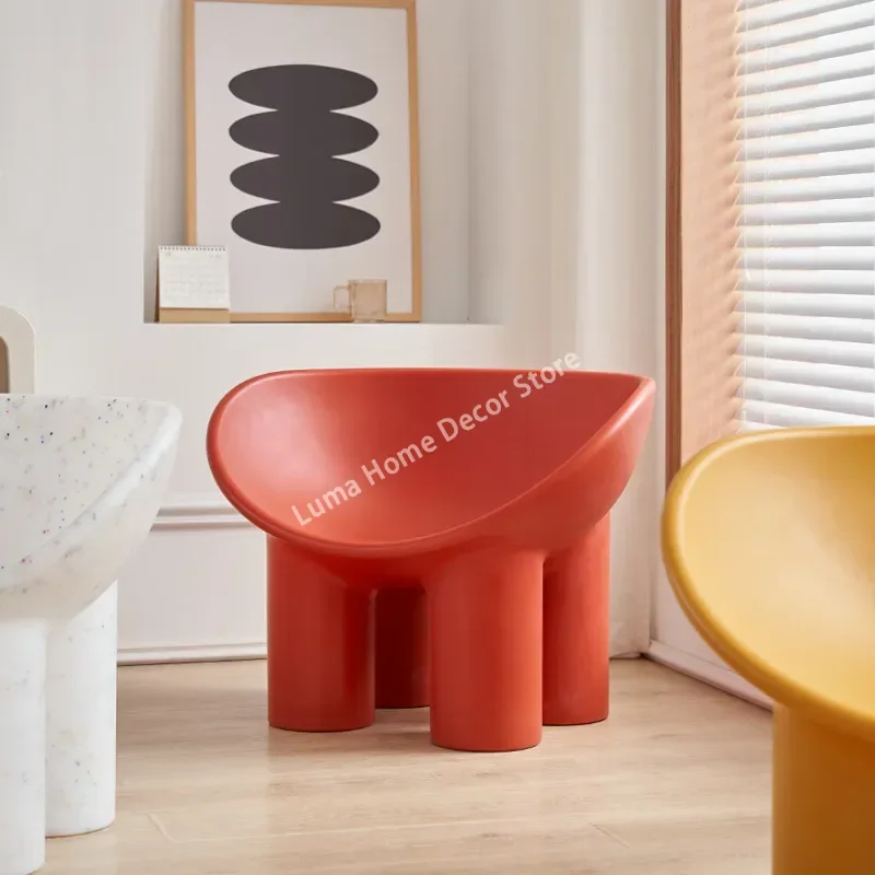 Luma Scandinavian Designer Elephant Leg Chair Wind Light Luxury Lazy Chair Creative Single Sofa for Ins Furniture Home Decor image 3