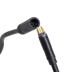 Cable de extensión de Motor de bicicleta eléctrica, conector hembra a macho, accesorio para e-bike, 9 pines