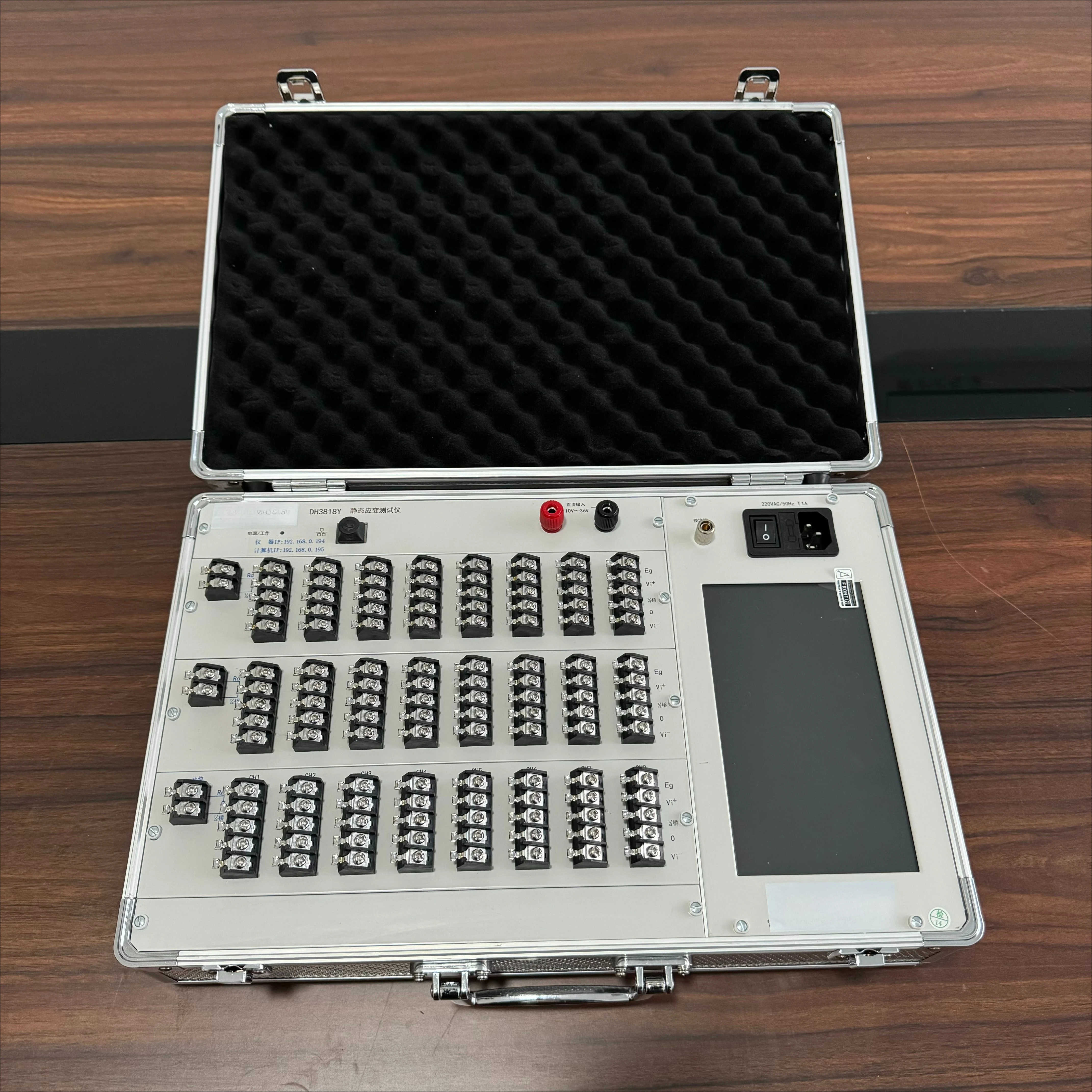 Medidor de tensión de resistencia estática controlado por programa/medidor de tensión de resistencia estática de roca Detector de tensión de resistencia de metales