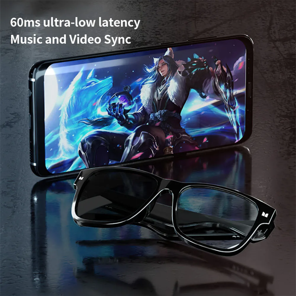 Monster Glasses Headset Wireless Bluetooth 5.0 Sunglasses Outdoor Sport earphone Calling Music Eyeglasses - Image 4