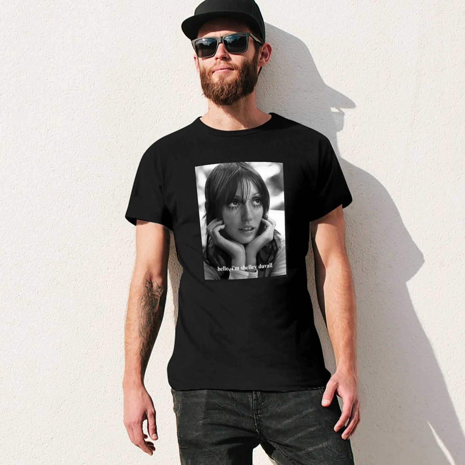 hello, i'm shelley duvall T-Shirt Lightweight Sport Basic T-Shirt