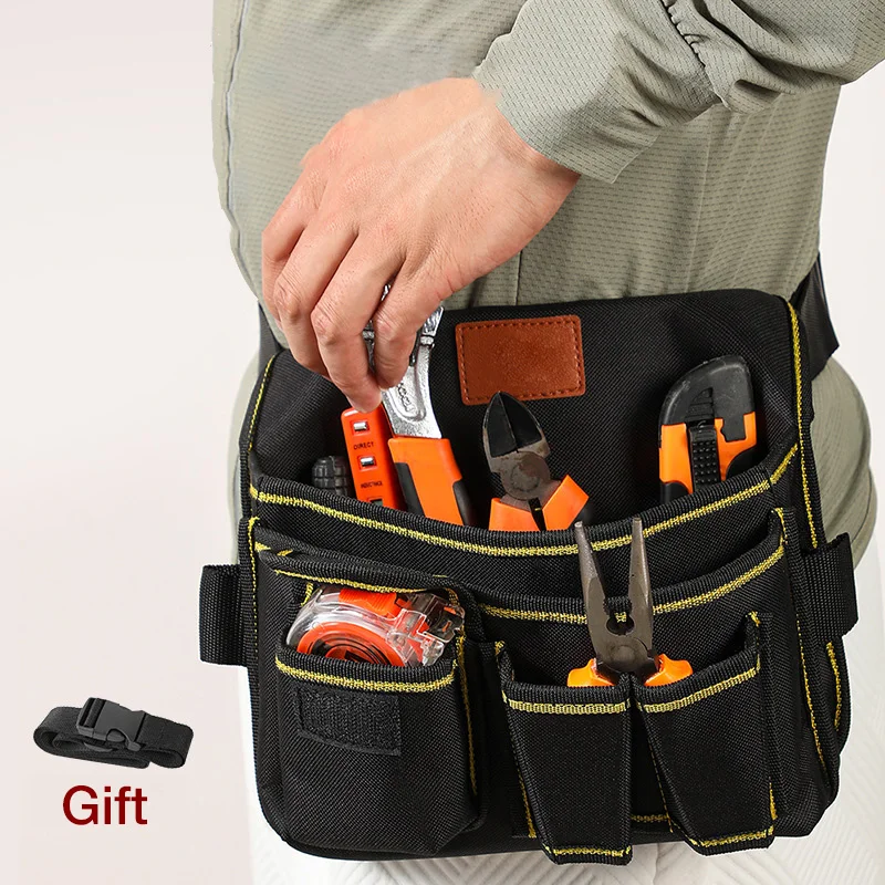 

Electrician Special Tool Bag Work Site Pocket Multi-functional Portable Hardware Storage Pocket