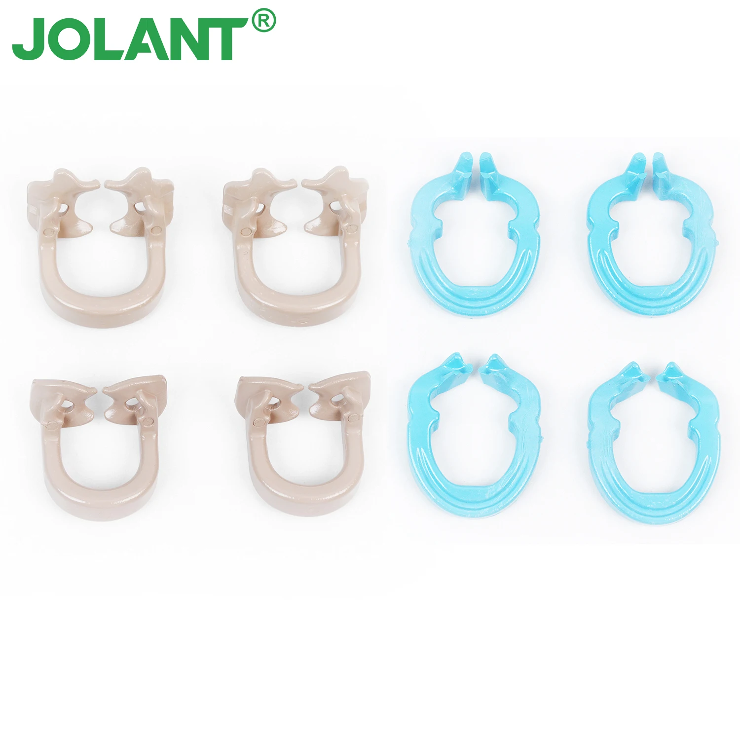 

JOLANT Dental Resin Clamp Dental Dam Clips Using with Matrix Autoclavable 134℃ For Dental Lab