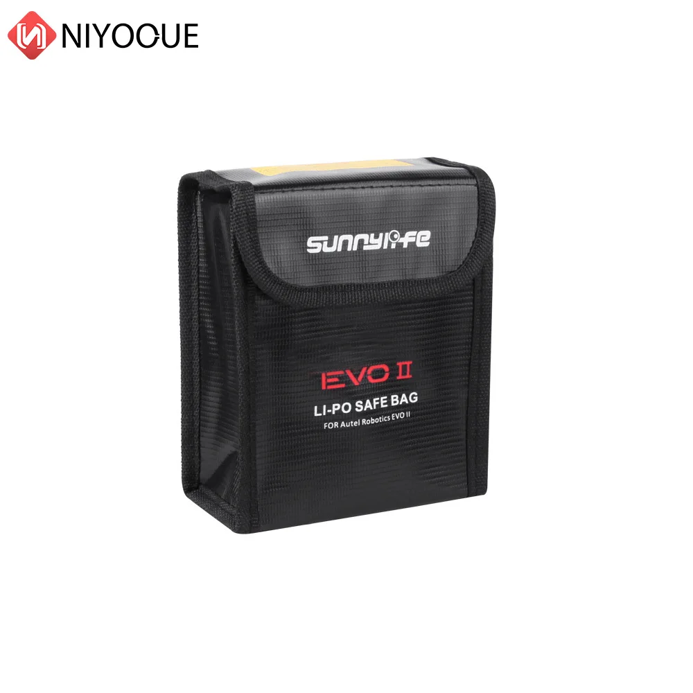 Battery Explosion-proof Safe Bag LiPo Heat Resistance Storage Bag for Autel Robotics EVO II Series Drone