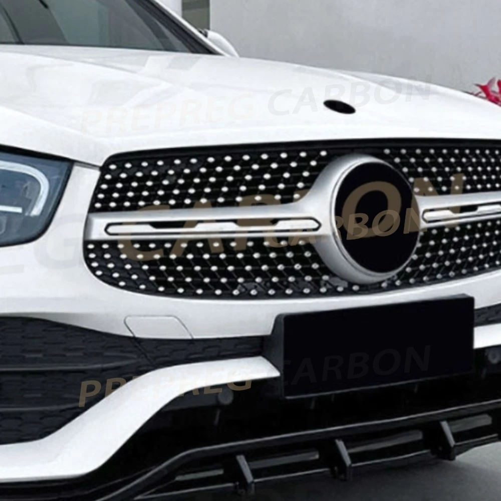 

Shovel Front Lip Diffuser for Benz GLC X253 GLC200 260 300 2020-2022 Front Spoiler Auto Accessories Front Bumper Lower Guard ABS