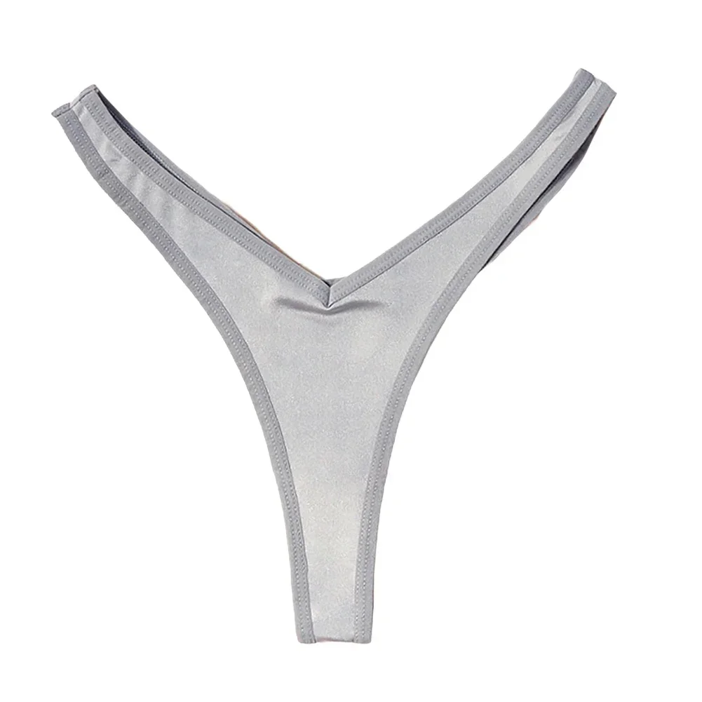 Frauen Sexy V Taille Sexy Sport Thongs G-string Atmungsaktive Höschen Niedrige Taille Unterwäsche Knicker T Hosen Elastische Bikini Unterhose – Detail 11