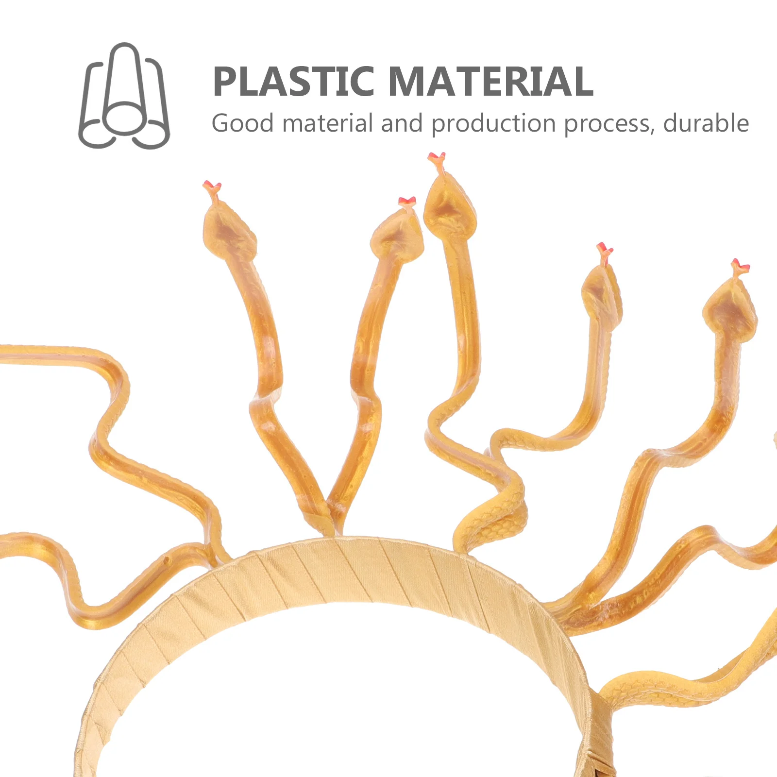 

Snake Shape Headdress Halloween Headband For Women Girls Lightweight Party Costume Accessory Festival Cosplay Decor Hair