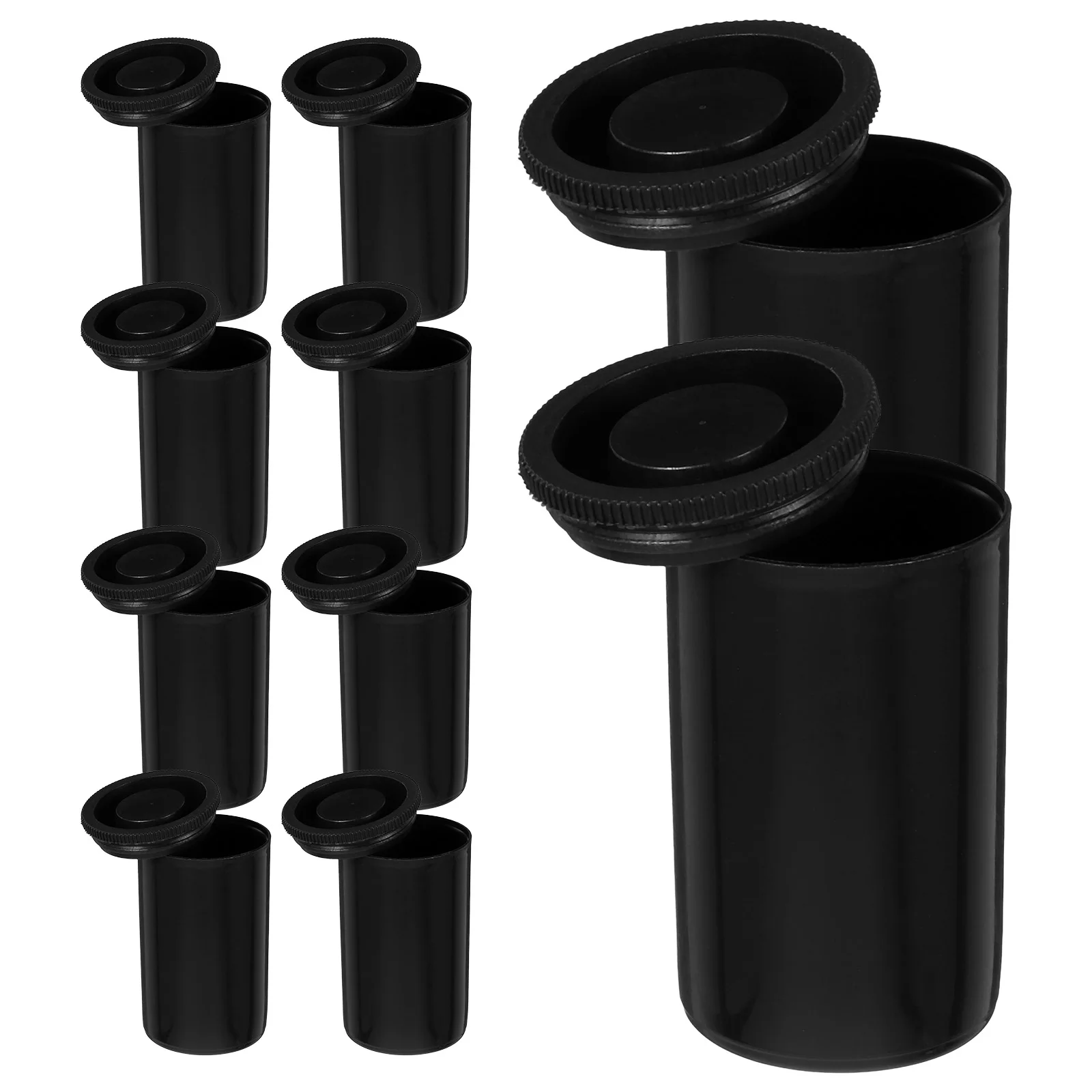 

24 Pcs Film Box Canisters Carrying Organizer Plastic Camera Reel Holder Empty Carrier Storage Containers Case Protective