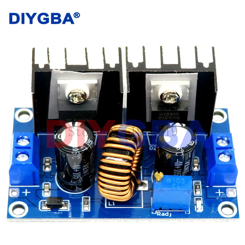 XH-M401 XL4016E1 Voltage Regulator Digital PWM Adjustabl DC-DC Step Down Buck Converter Power Supply Module Buck module 4-40V 8A