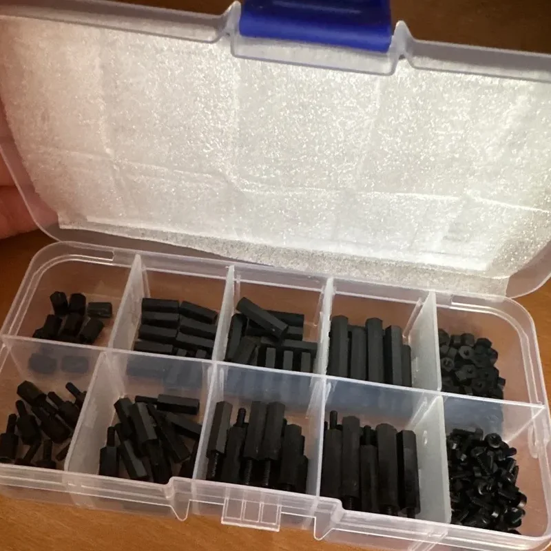 180PCS Black Nylon …