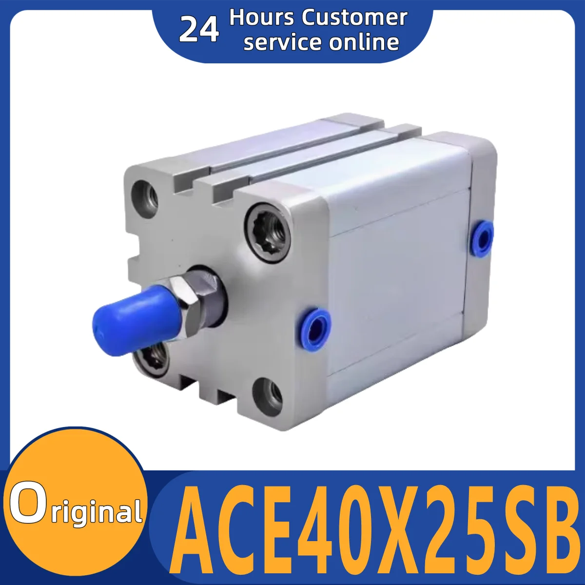 

Brand new original compact cylinder ACE40X25SB ACE40X30SB ACE40X35SB ACE40X40SB