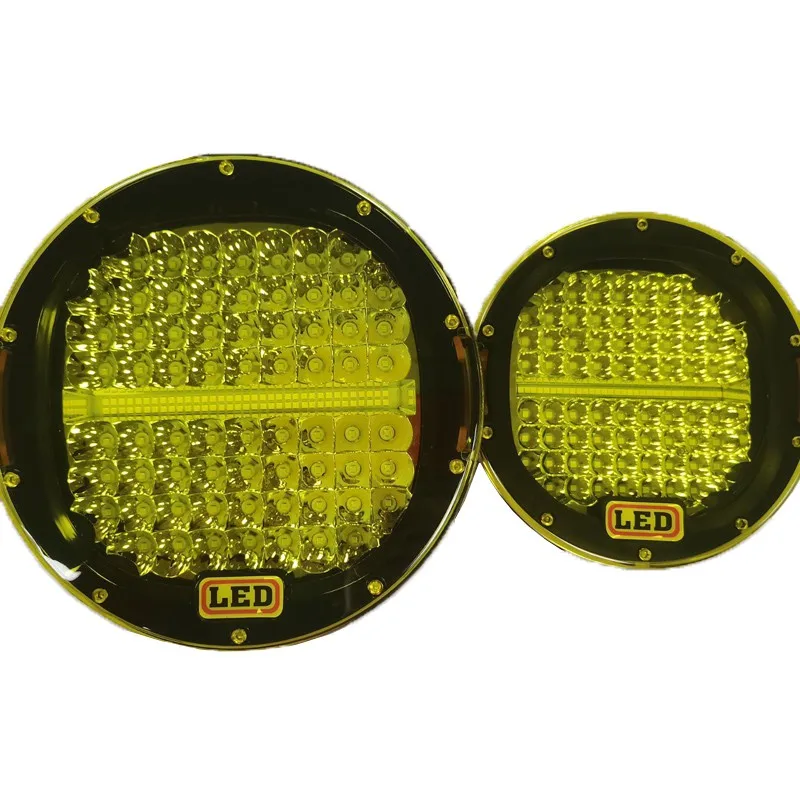 7 9 Inch Offroad Work LED Light PC Mask Protective Cover for 96W 185W 378W ARB 4x4 Off Road 12V Car Spotlight 24V Truck SUV Lamp view 3