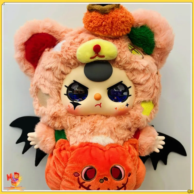 Authentic New Baby Three400% Rare Limited Edition Halloween Series Blind Box Big Doll Collect Backpack Pendant Girl Bday Gift