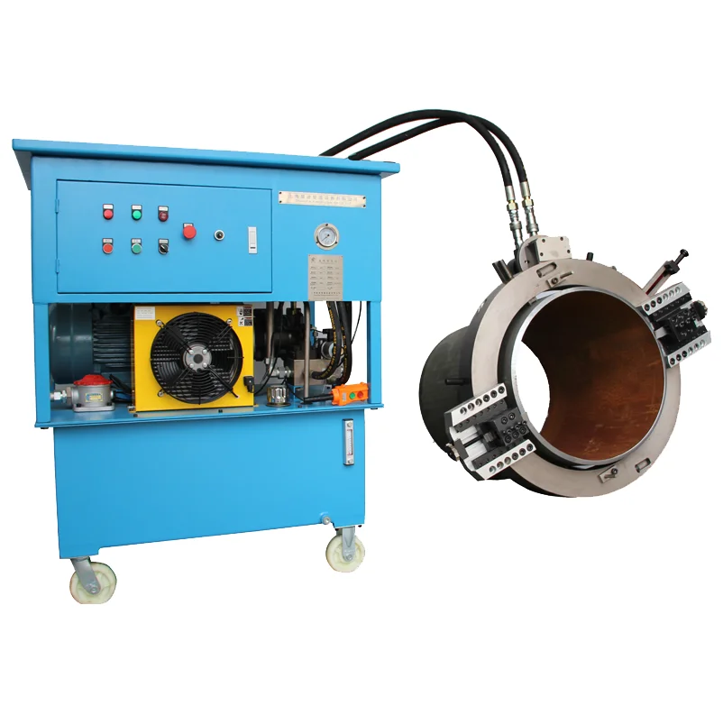 공압식 분할 프레임 휴대용 파이프 베벨링 기계 금속 절단용 168 LB