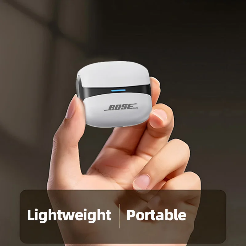 BOSEmini W919 سماعات لاسلكية جديدة سماعات بلوتوث TWS سماعات أذن استريو Hifi سماعات HD ميكروفون آيفون وأندرويد