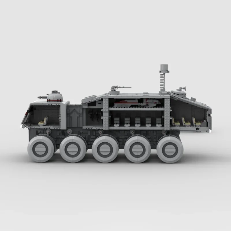 Beliebte Star Movie Moc Bausteine HAVw A6 Juggernaut Trank Modell Technologie Modular Block Weihnachten DIY Spielzeug Urlaub Geschenke