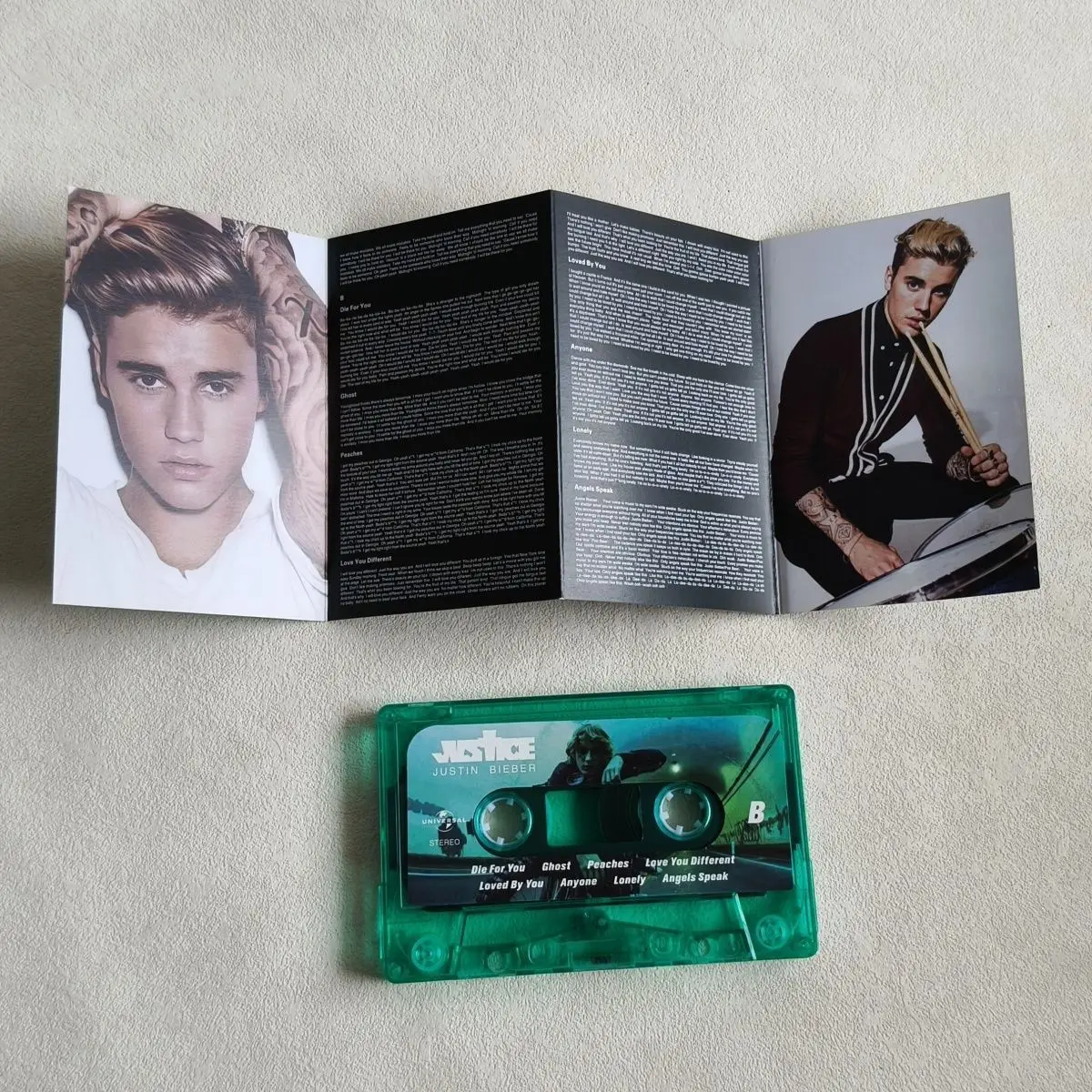 Colorful Retro Cassette English Pop Hits Audio Tape Clear Sound Portable Collectible Walkman Playback Nostalgic Music Tape