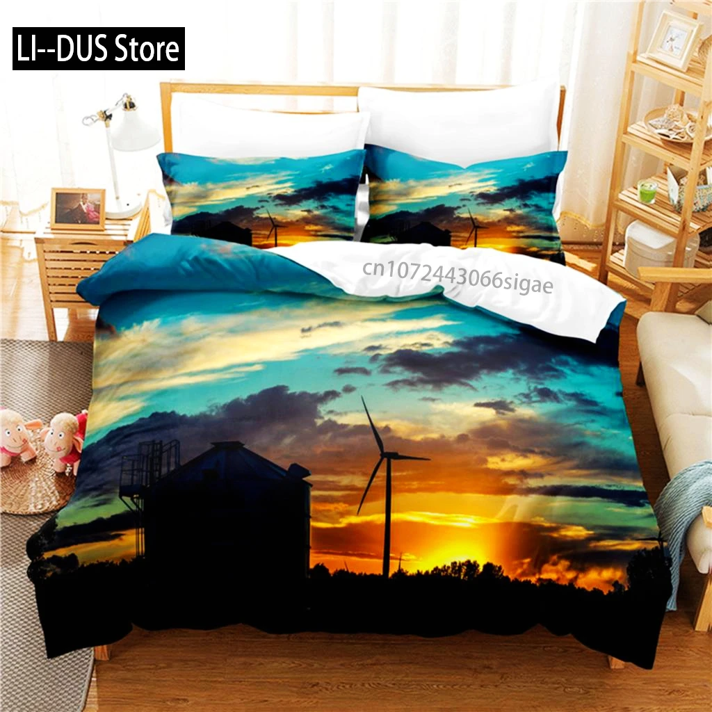 

Sunset Bedding Set Duvet Cover Set 3d Bedding Digital Printing Queen Size Bedding Set Fashion Design