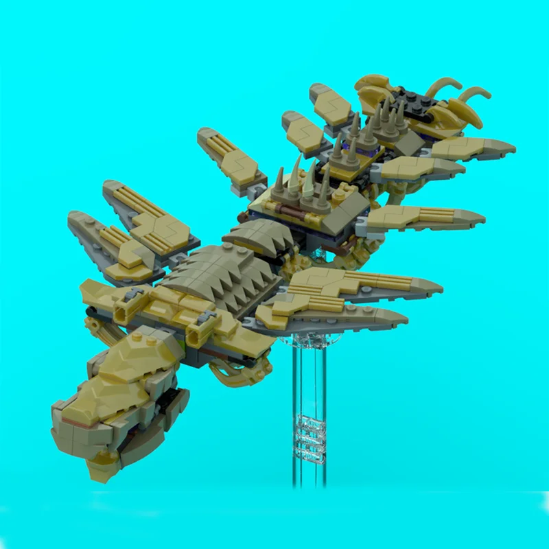 437 قطعة MOC ميجا ليفياثان سوبر أبطال نموذج اللبنات هدية الكريسماس العمارة تجميع لتقوم بها بنفسك لعبة إبداعية عيد ميلاد الاطفال #2