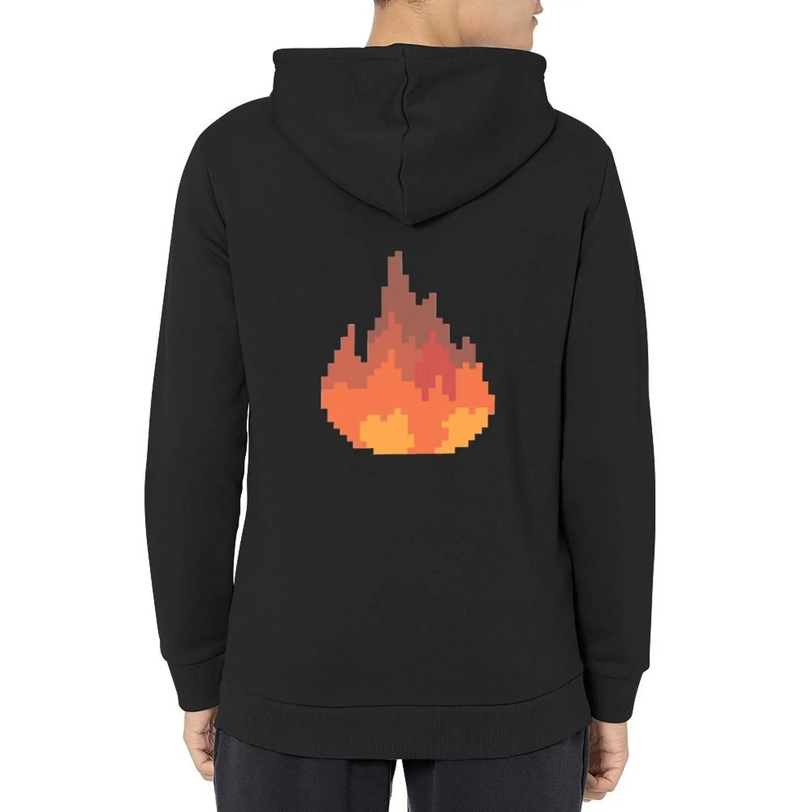 

Sapnap Fire Pixel Art Hoodie autumn new products men's winter sweater korean autumn clothes men's coat graphic hoodie