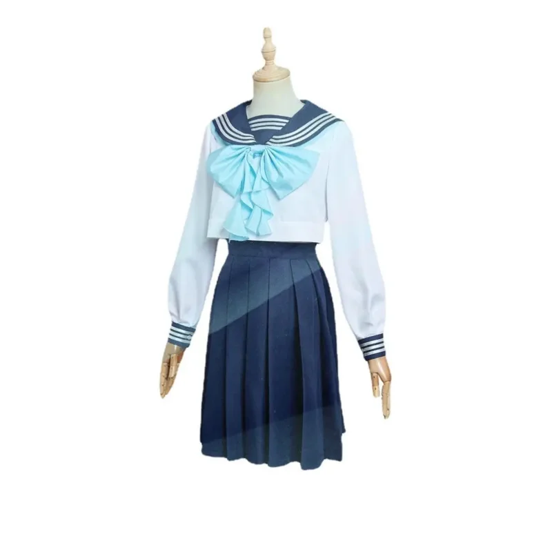 

qq38Unisex Anime Cos Uniform Akebi Komichi Cosplay Costumes Halloween Christmas Party Sets