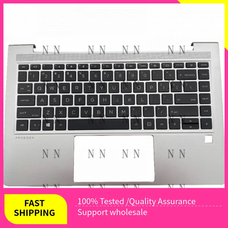 

BLGN N01287-001 New For HP Probook 440 G9 Palmrest Upper Case w/SD + Backlit Keyboard