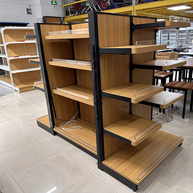 Supermarket Equipment Supermarket Shelving for Enhancing Store Aesthetics Custom Size