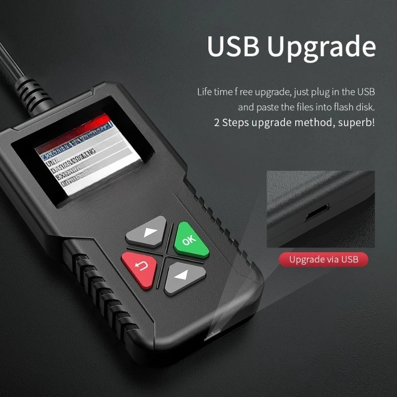 

Automobile Engine Fault Reading Card Diagnostic Detector Version